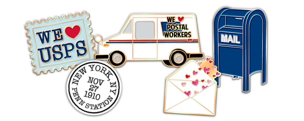 Honor Postal Employees with Special Lapel Pins for National Postal Workers Day